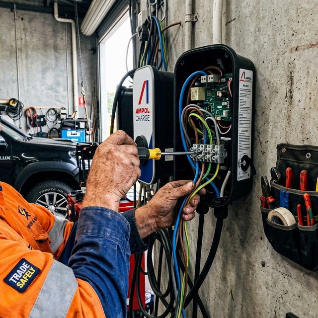 EV charger installation