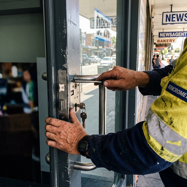 Commercial lock systems Central Coast