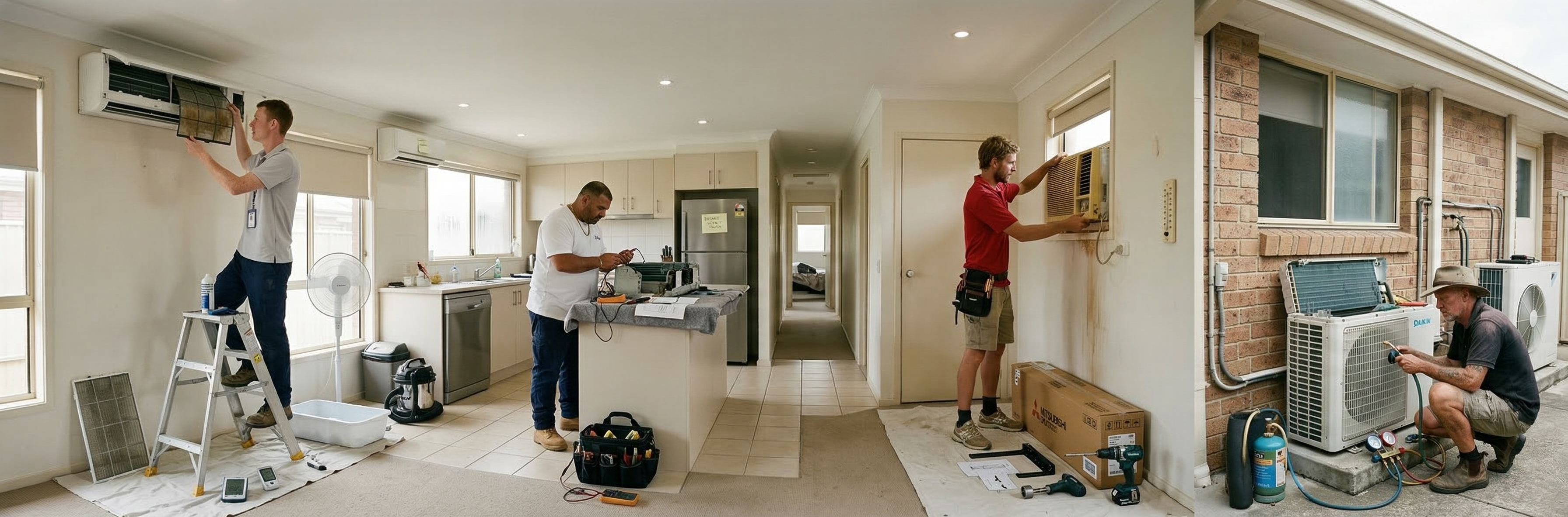 Split system installation Central Coast